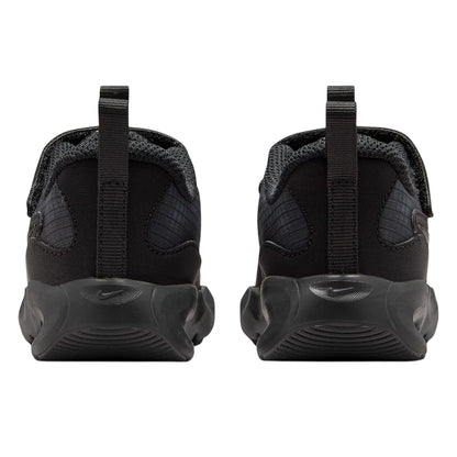 Triple Black - Back - Nike Childrens-Kids Nova Trainers