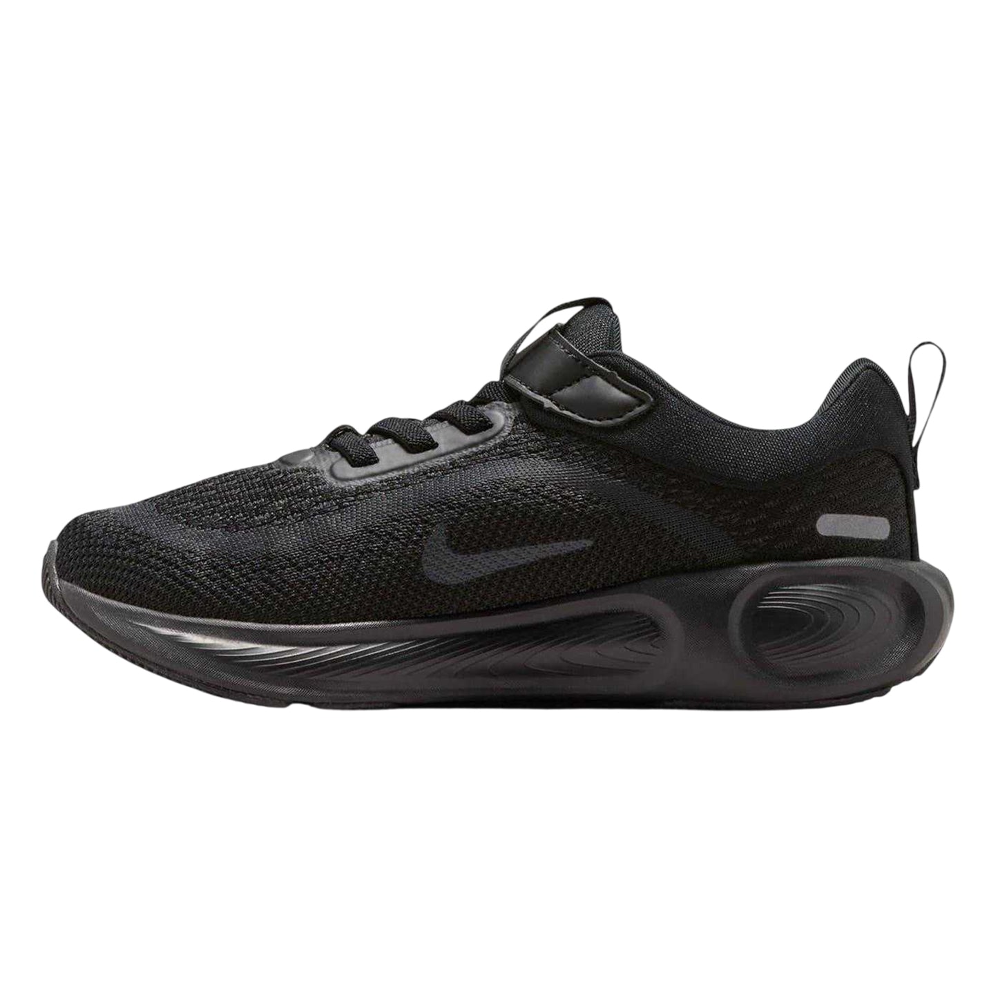 Triple Black - Side - Nike Childrens-Kids Stellar Ride Trainers