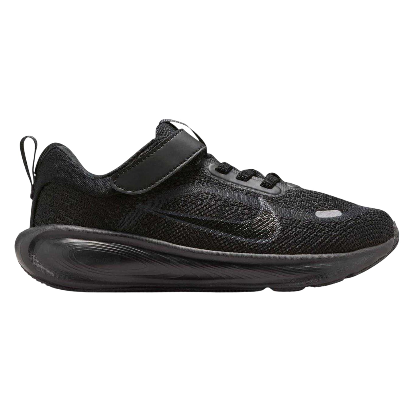 Triple Black - Front - Nike Childrens-Kids Stellar Ride Trainers