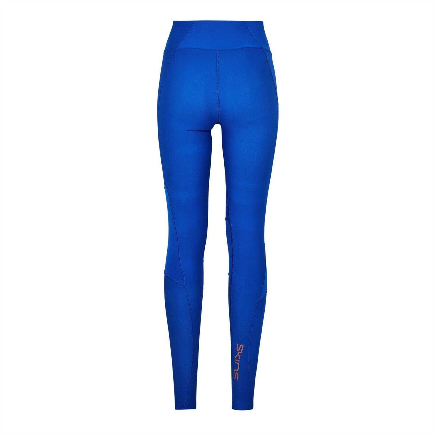 Blue - Back - Skins Womens-Ladies Series-5 Leggings