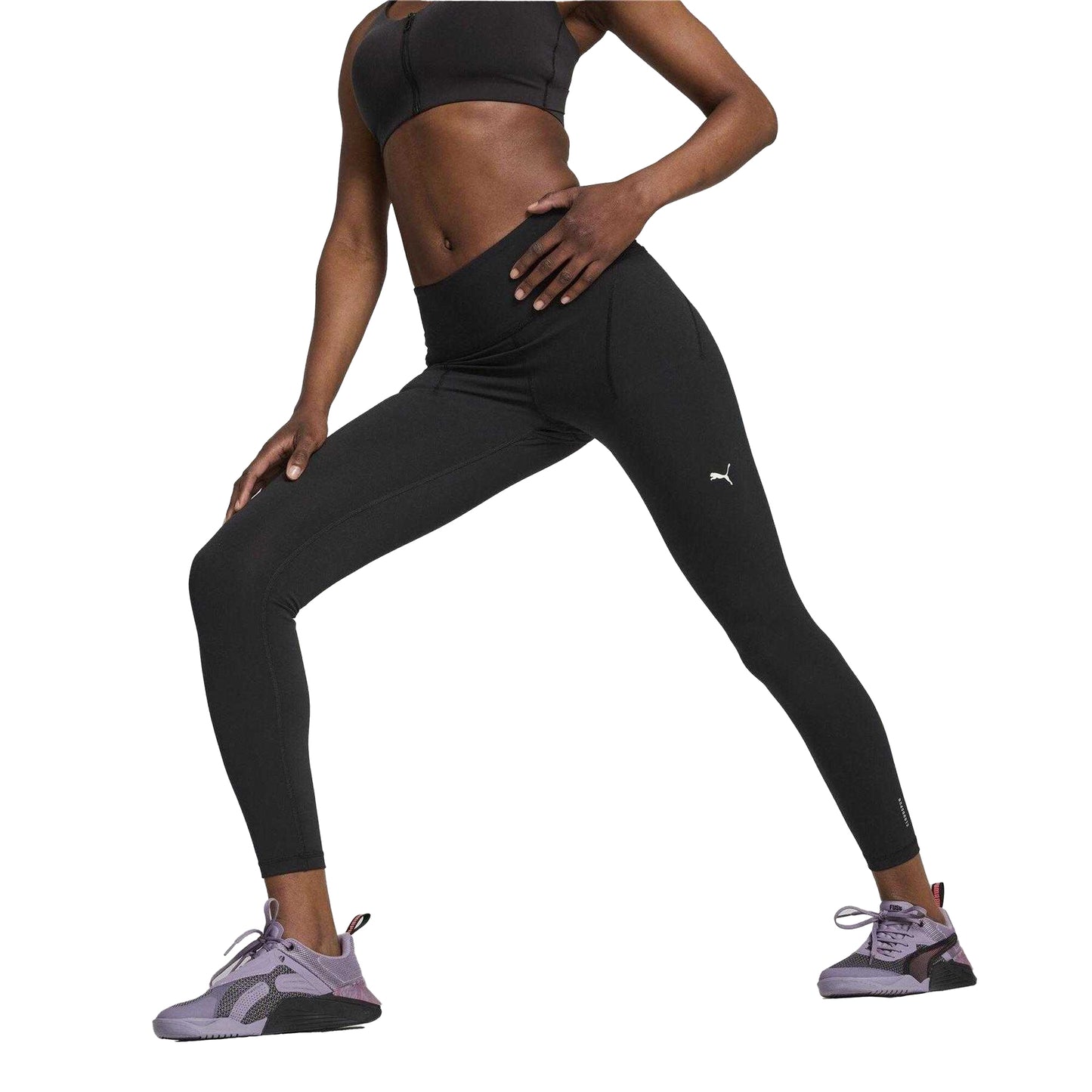 Black - Lifestyle - Puma Womens-Ladies Performance Leggings