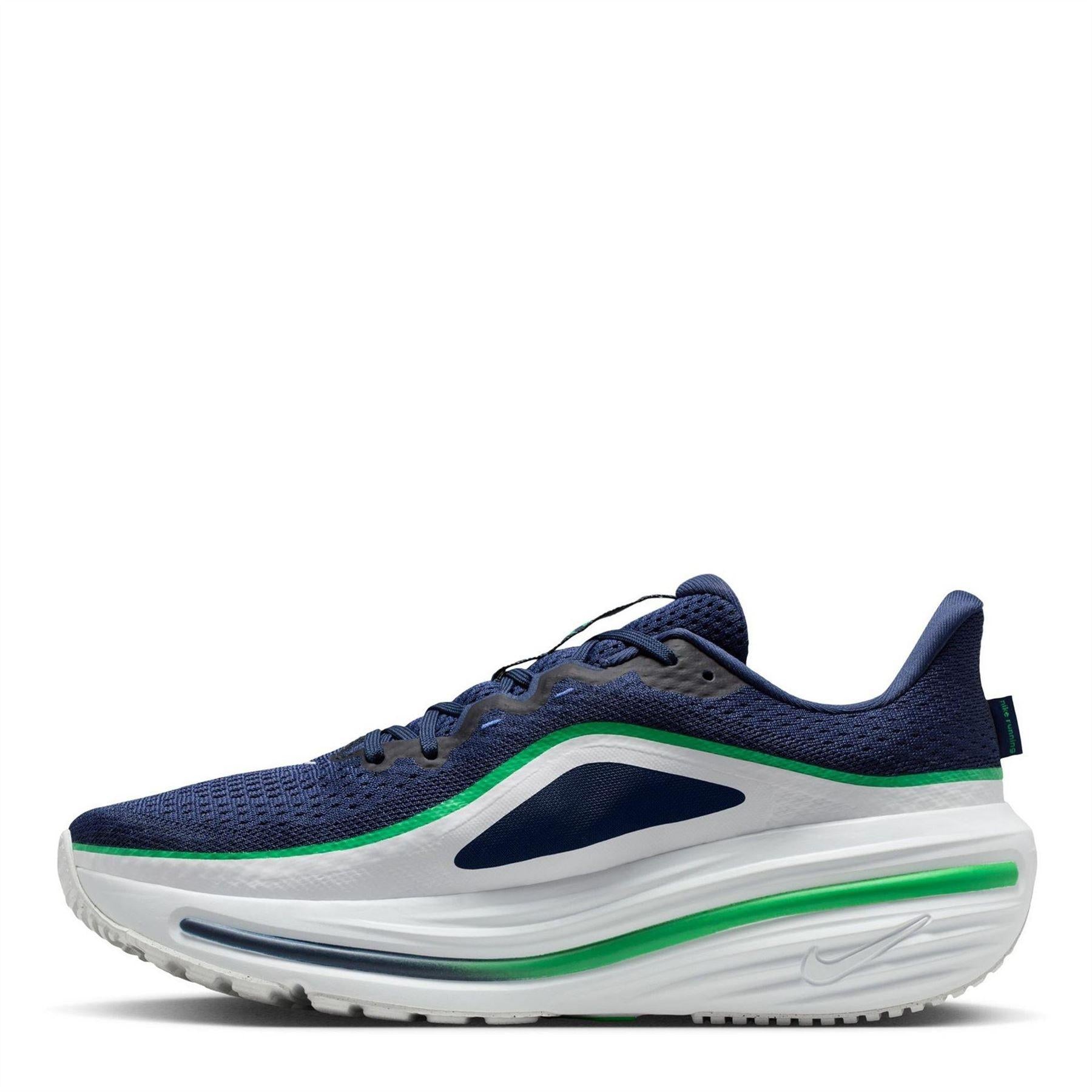 Navy-White - Back - Nike Mens Winflo 12 Running Shoes