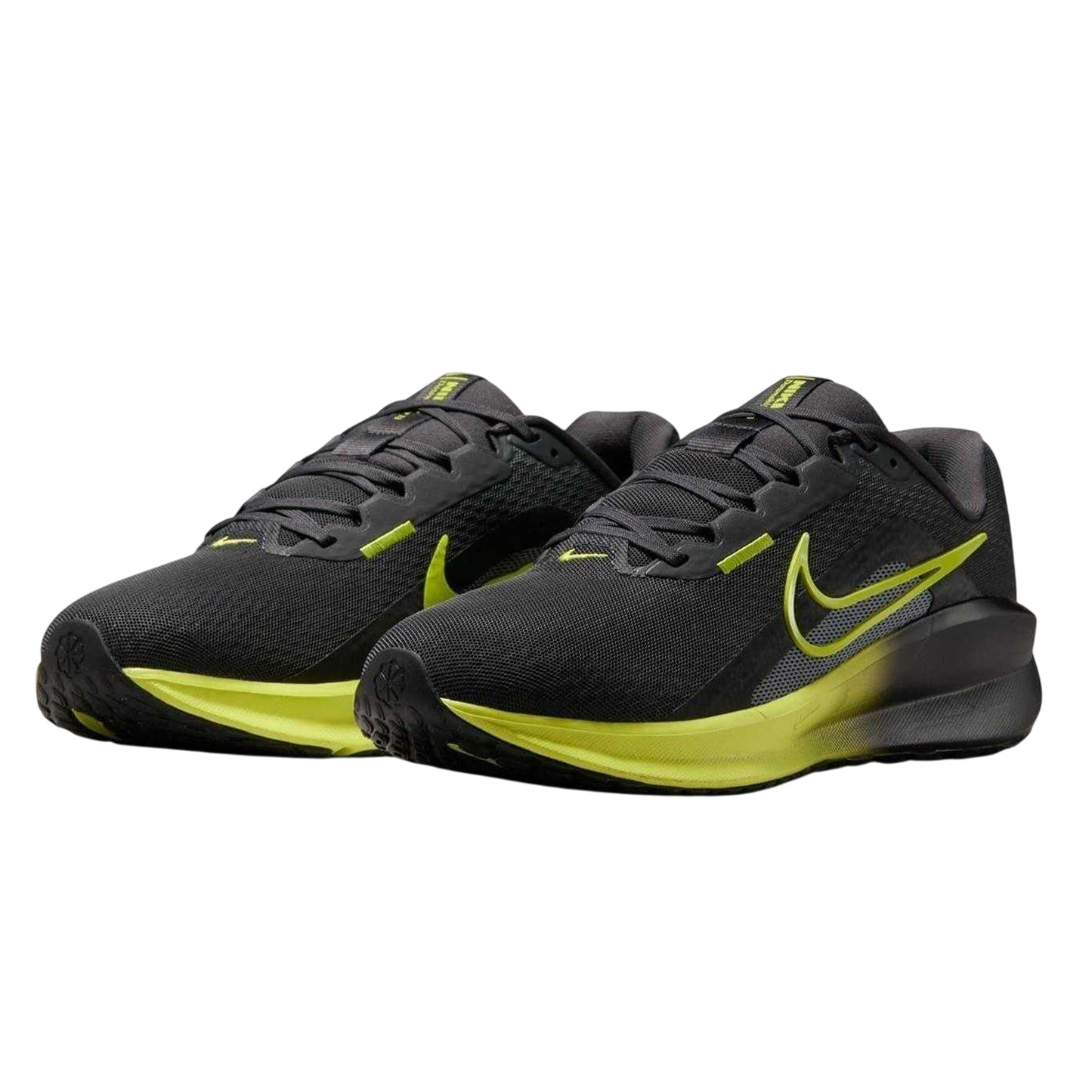 Black-Green - Lifestyle - Nike Mens Downshifter 13 Trainers