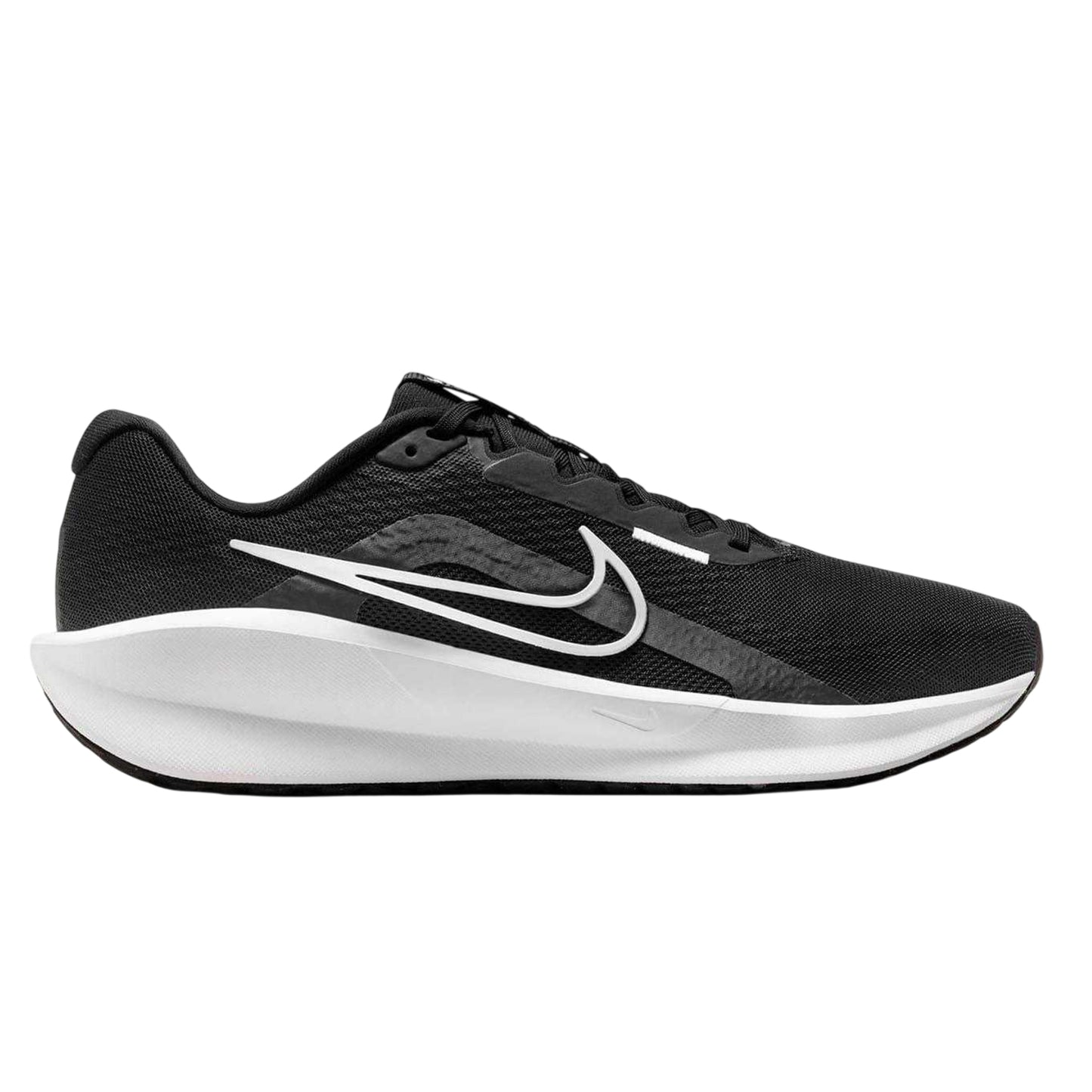 Black-White - Front - Nike Mens Downshifter 13 Trainers