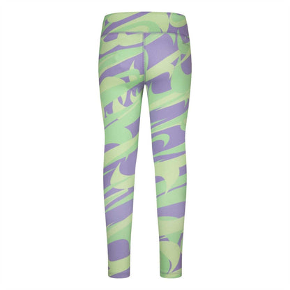 Hydrangea - Back - Nike Girls Prep In Your Step Abstract Leggings