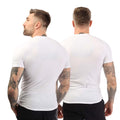 White - Back - Calvin Klein Mens Essential Crew Neck T-Shirt (Pack of 2)
