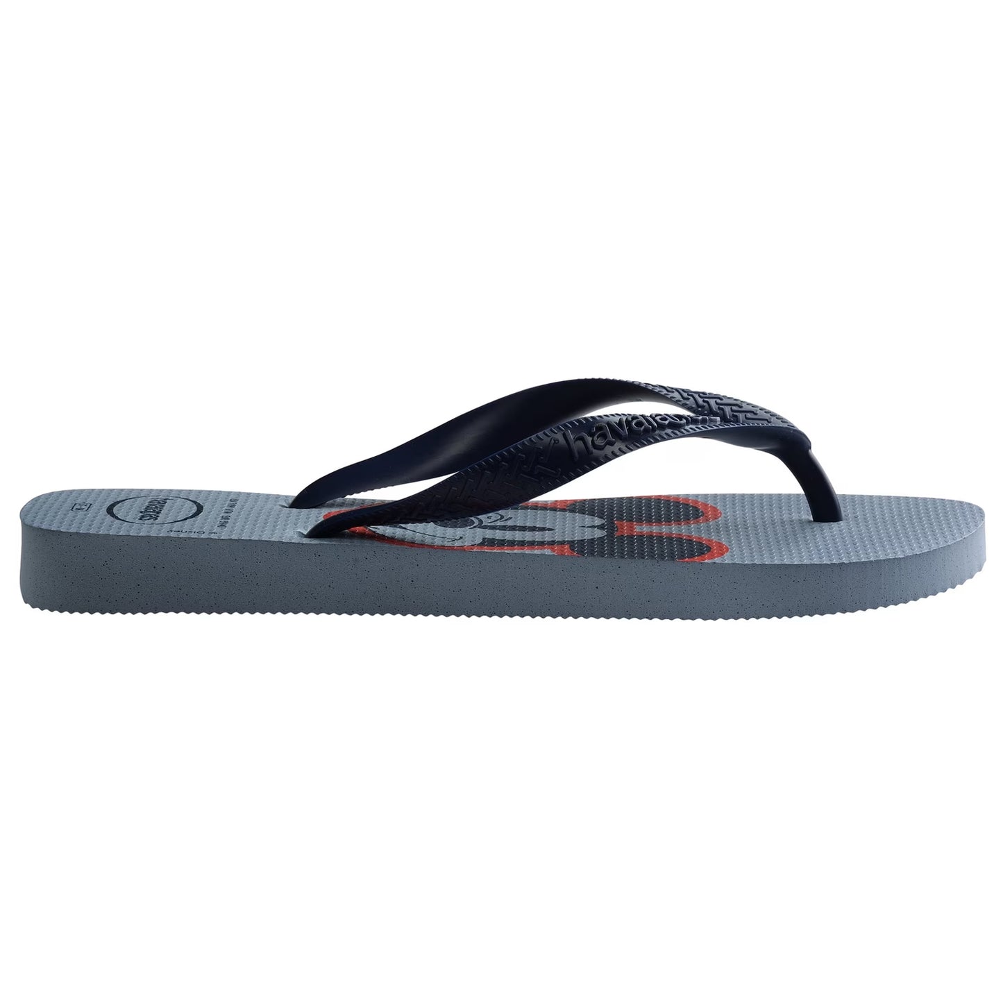 Grey - Front - Havaianas Unisex Adult Mickey Mouse Flat Flip Flops