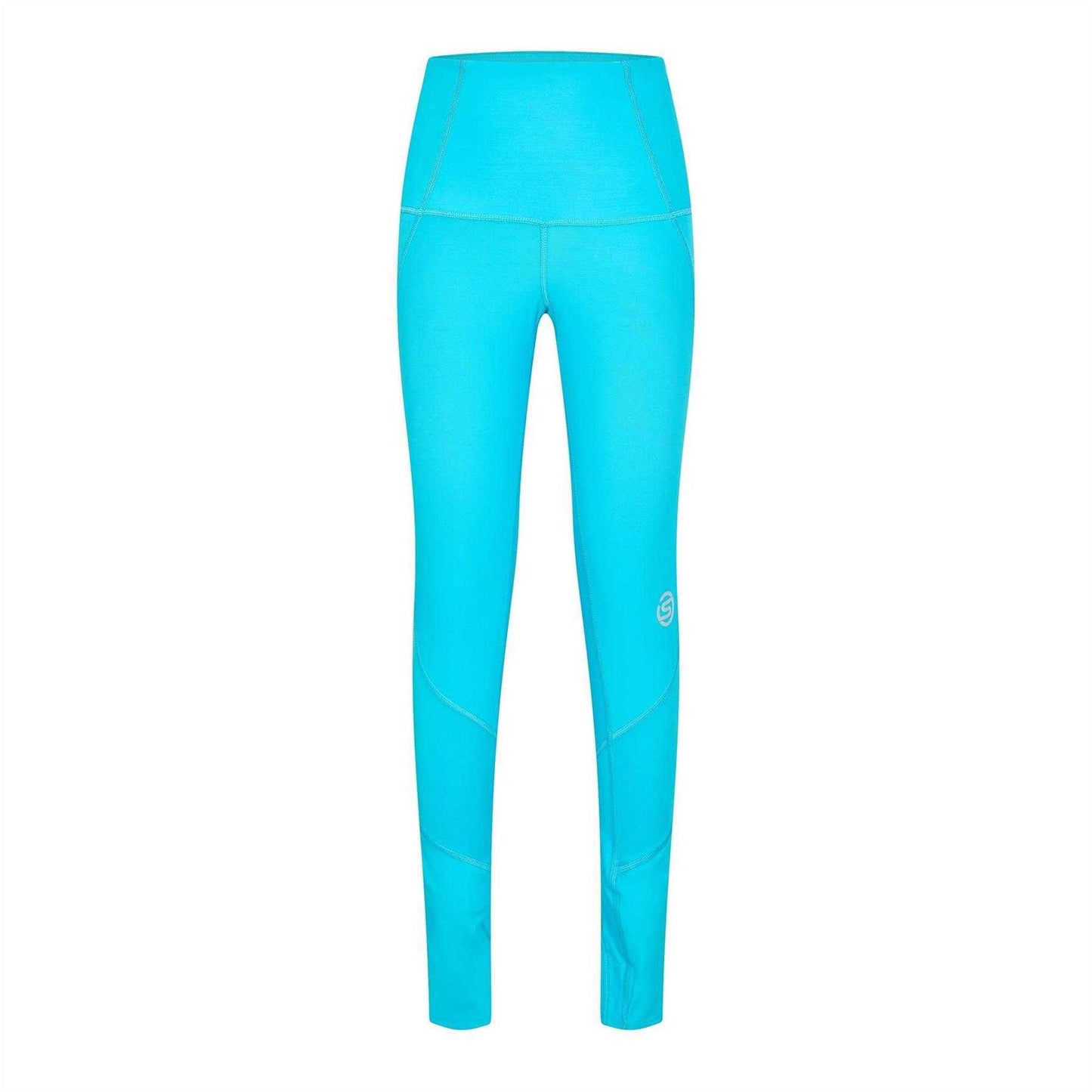 Blue - Front - Skins Womens-Ladies Series-3 Skyscraper Performance Leggings
