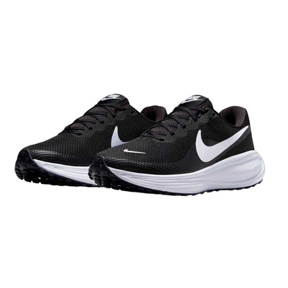 Black-White - Lifestyle - Nike Womens-Ladies Revolution 8 Trainers