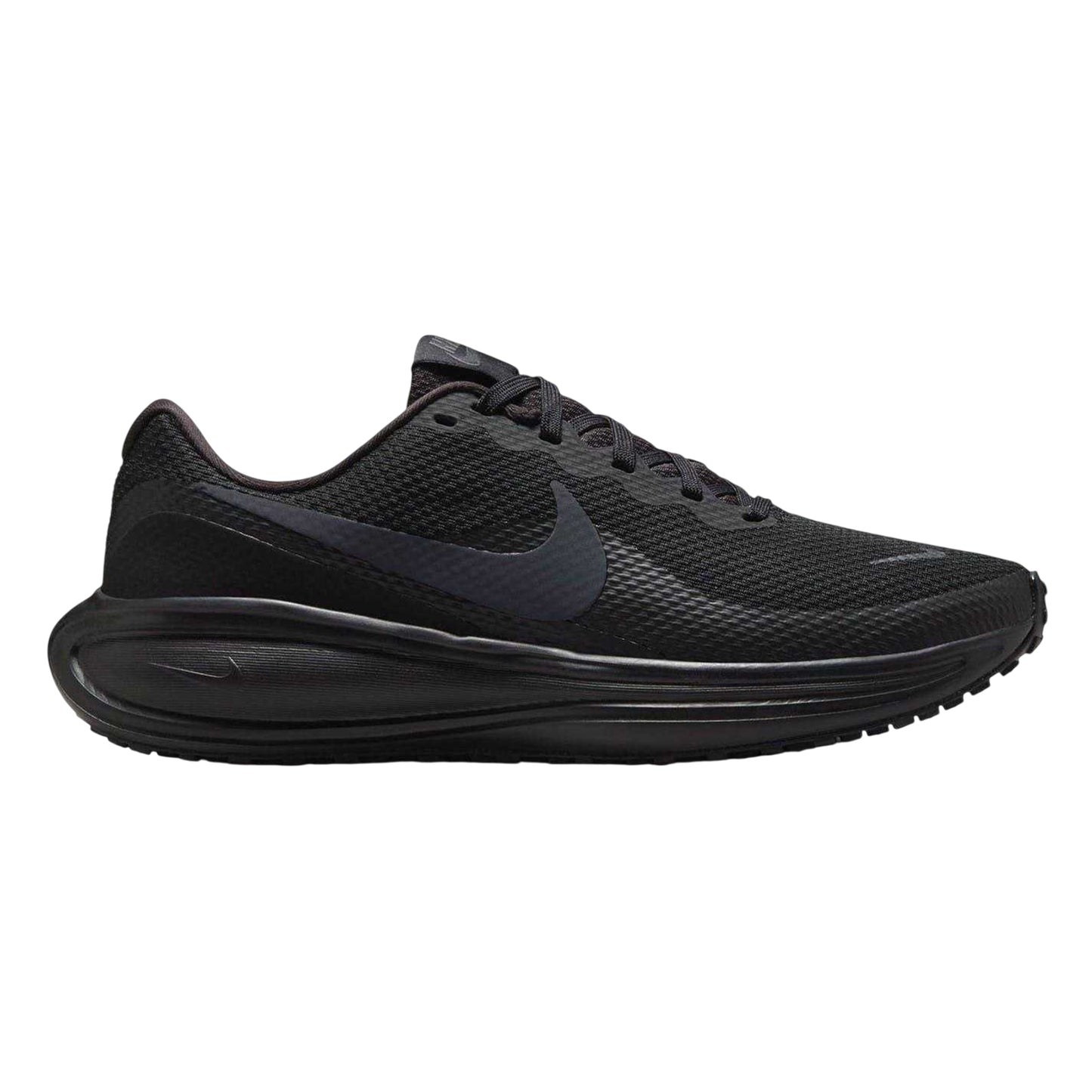 Triple Black - Front - Nike Womens-Ladies Revolution 8 Trainers