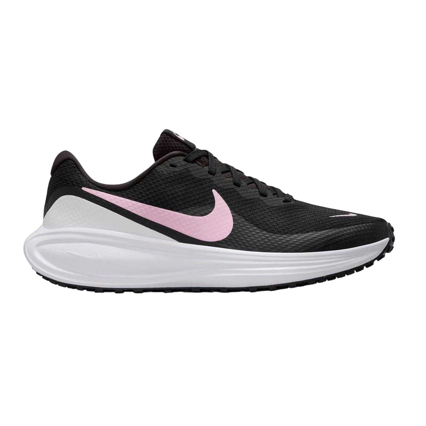 Black-Pink - Front - Nike Womens-Ladies Revolution 8 Trainers
