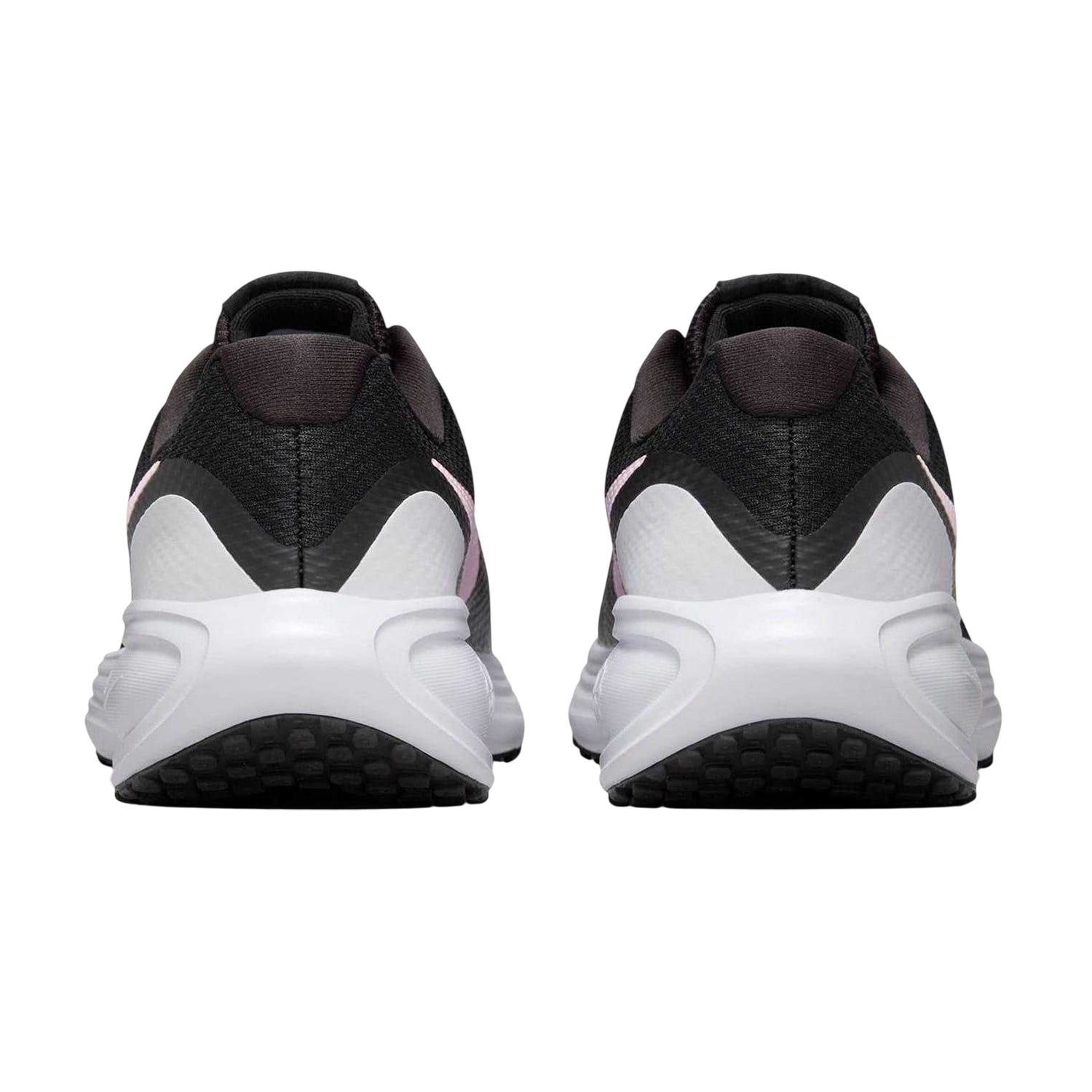 Black-Pink - Back - Nike Womens-Ladies Revolution 8 Trainers