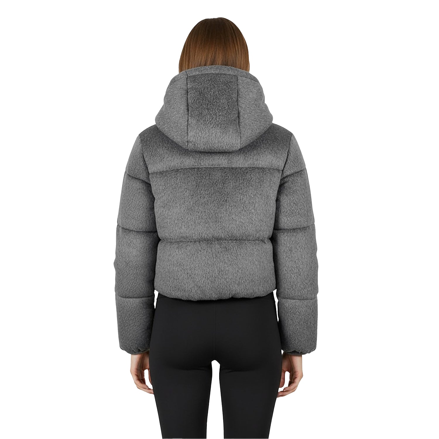 Grey - Lifestyle - Jack Wills Womens-Ladies Hooded Regular Puffer Jacket