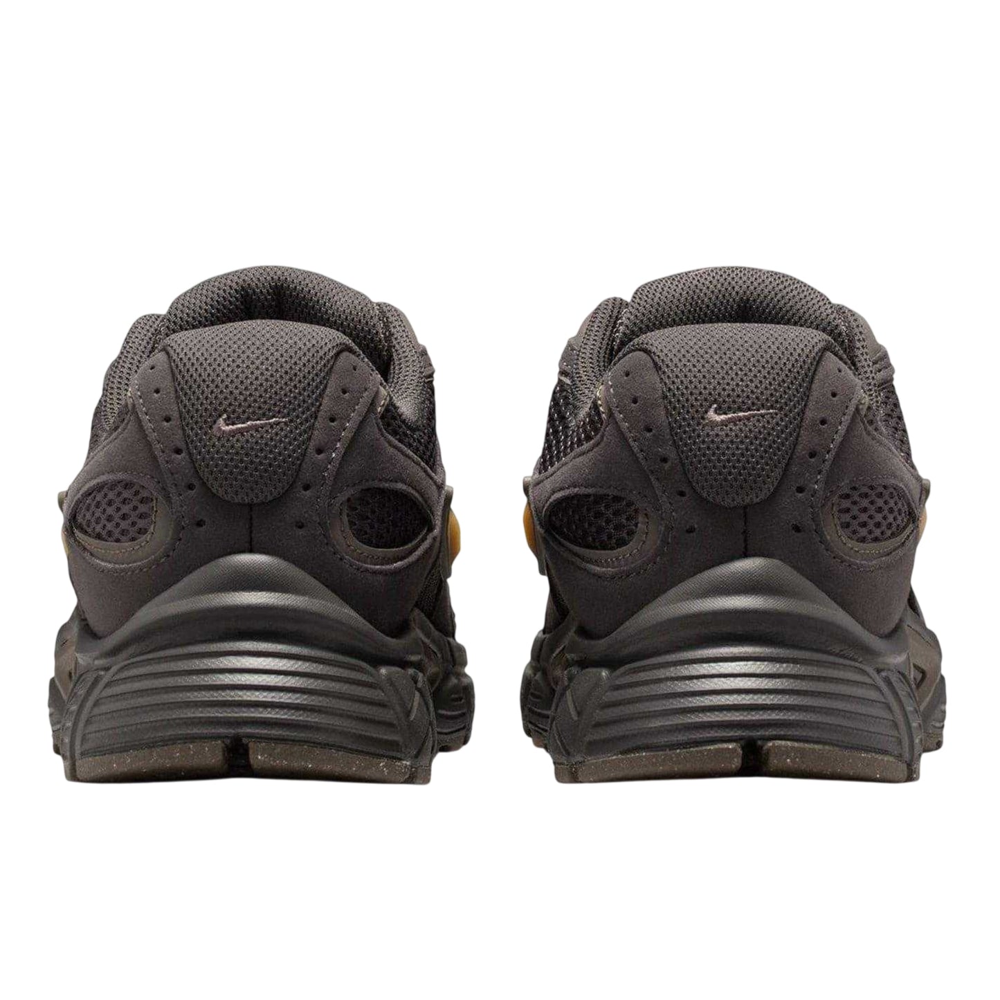 Ash - Back - Nike Mens Vomero Run 5 Mesh Trainers
