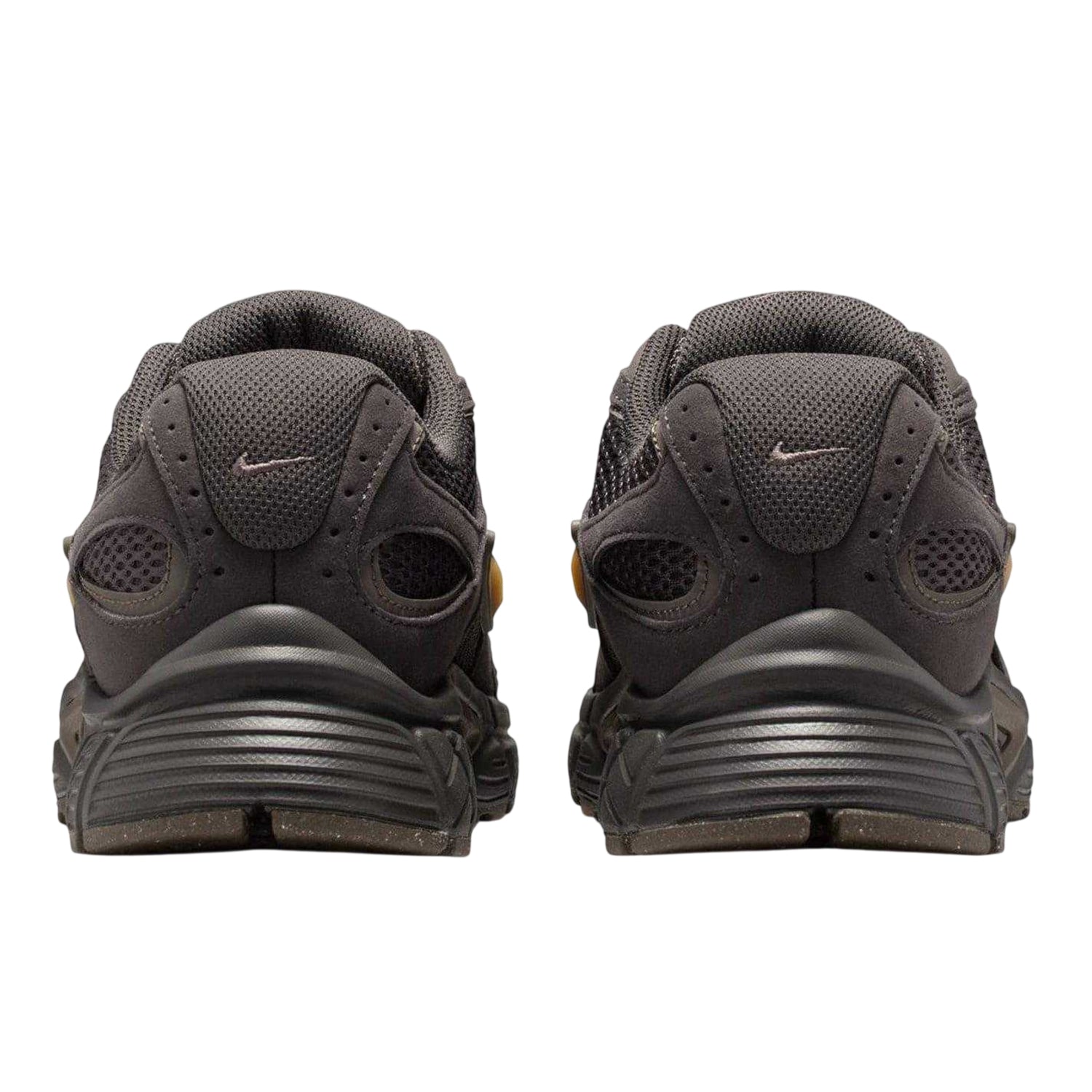 Ash - Back - Nike Mens Vomero Run 5 Mesh Trainers