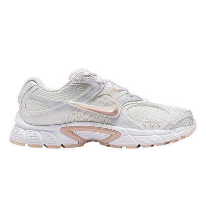 White-Pink - Front - Nike Mens Vomero Run 5 Mesh Trainers