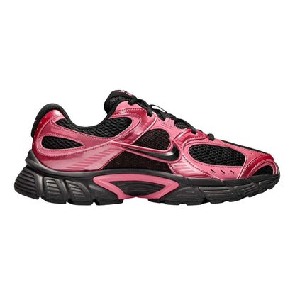 Black-Peony - Front - Nike Mens Vomero Run 5 Mesh Trainers