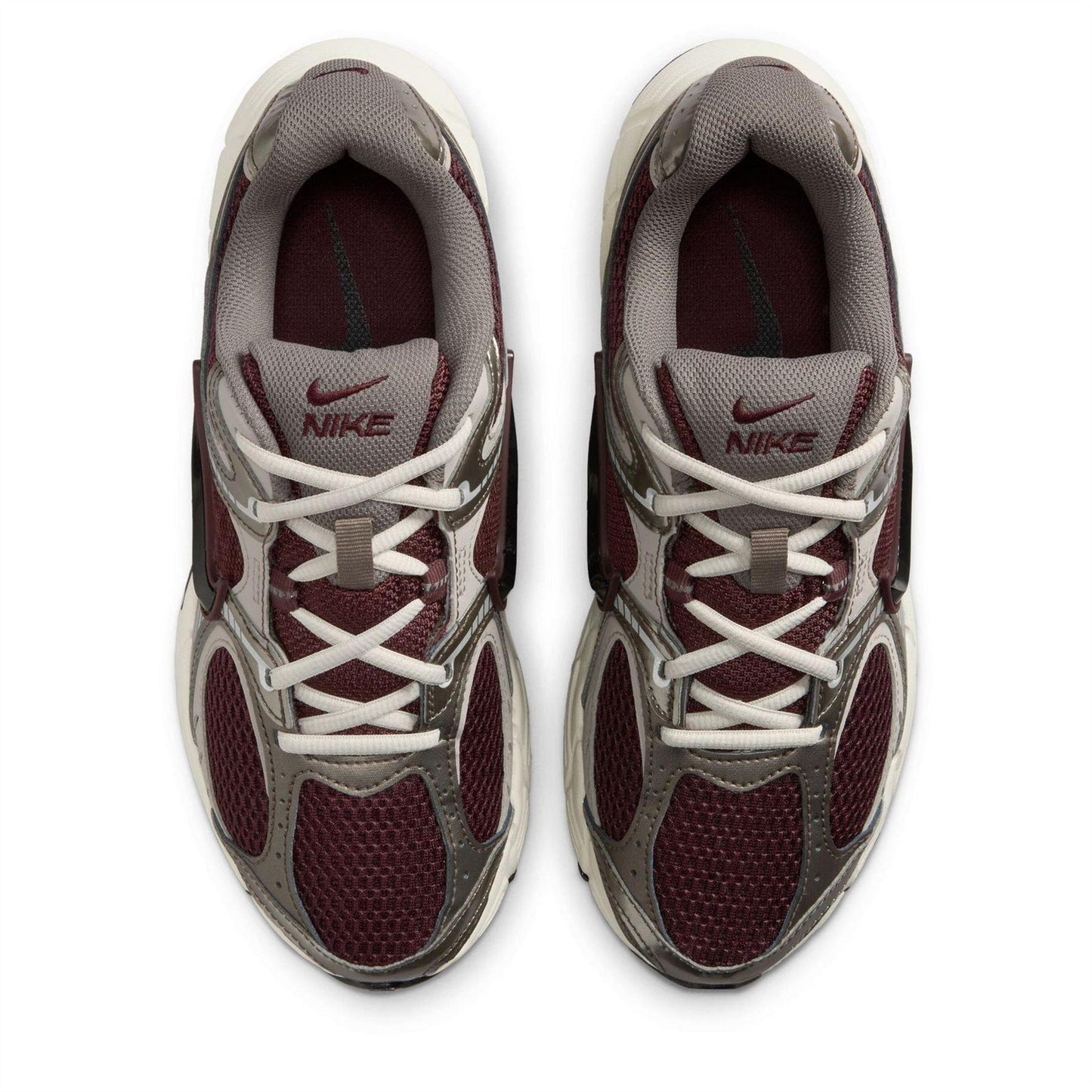 Burgundy - Pack Shot - Nike Mens Vomero Run 5 Mesh Trainers