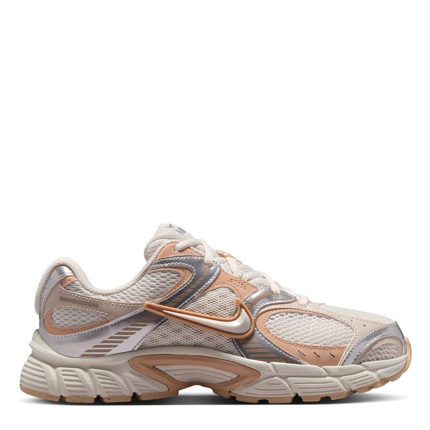 Phantom-Chalk - Front - Nike Mens Vomero Run 5 Mesh Trainers