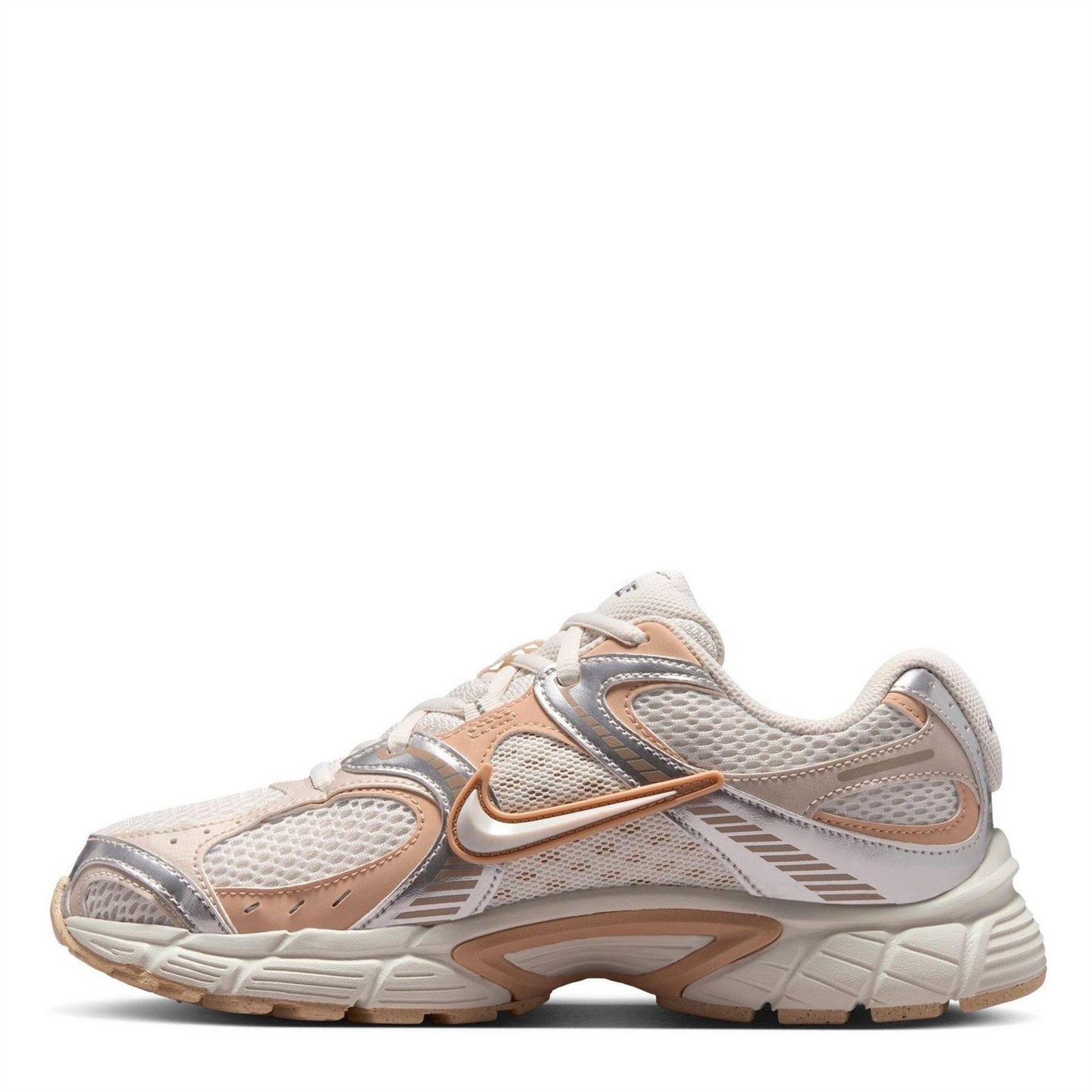 Phantom-Chalk - Back - Nike Mens Vomero Run 5 Mesh Trainers