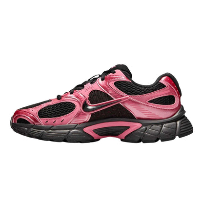 Black-Peony - Side - Nike Mens Vomero Run 5 Mesh Trainers