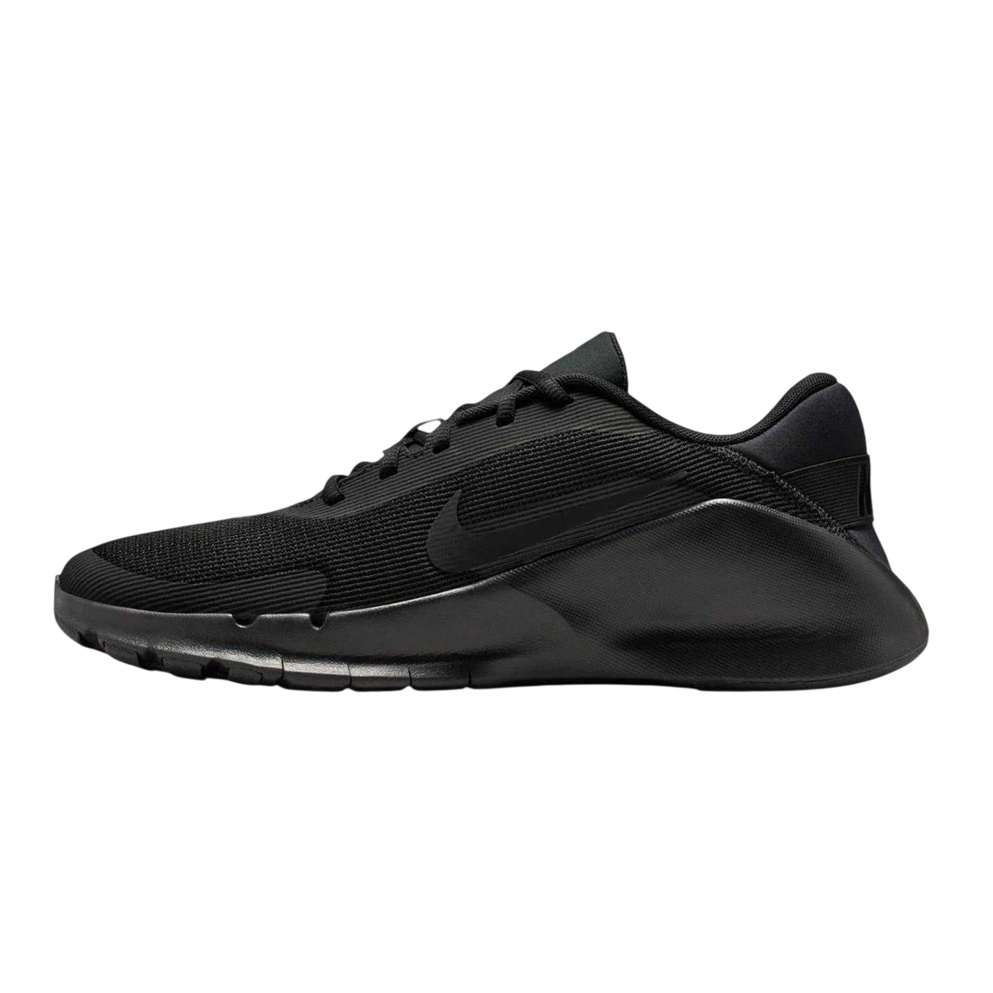 Triple Black - Side - Nike Mens Flex Trainers