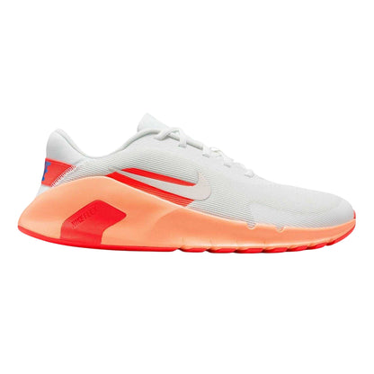 White-Orange - Front - Nike Mens Flex Trainers