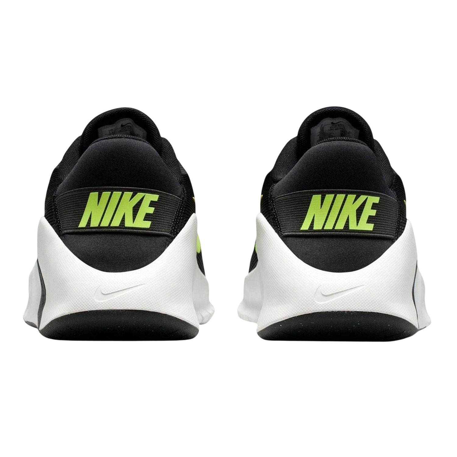 Black-Volt - Back - Nike Mens Flex Trainers