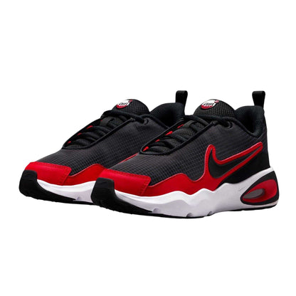 Grey-Red - Lifestyle - Nike Childrens-Kids Air Max Nova Leather Tennis Shoes