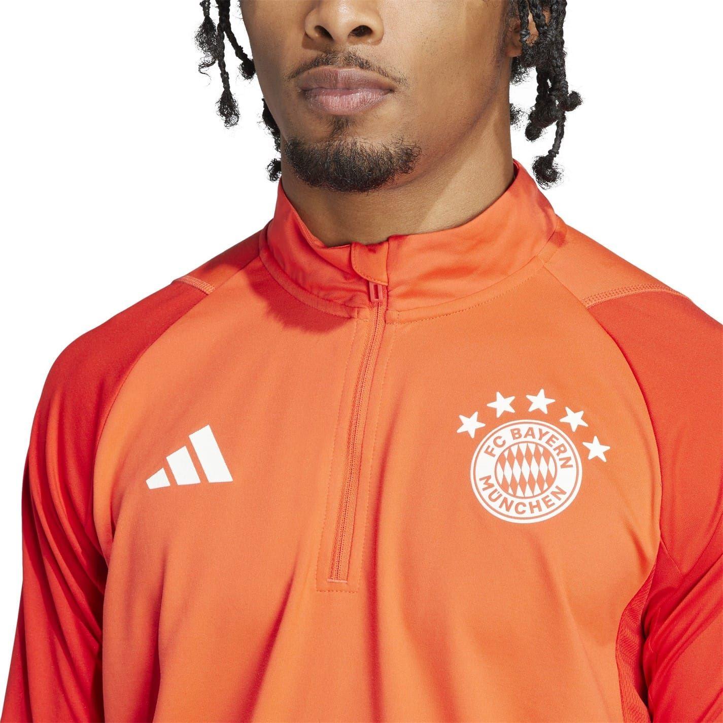Red-Bright Red - Side - Adidas Mens Tiro 23 FC Bayern Munich Track Top
