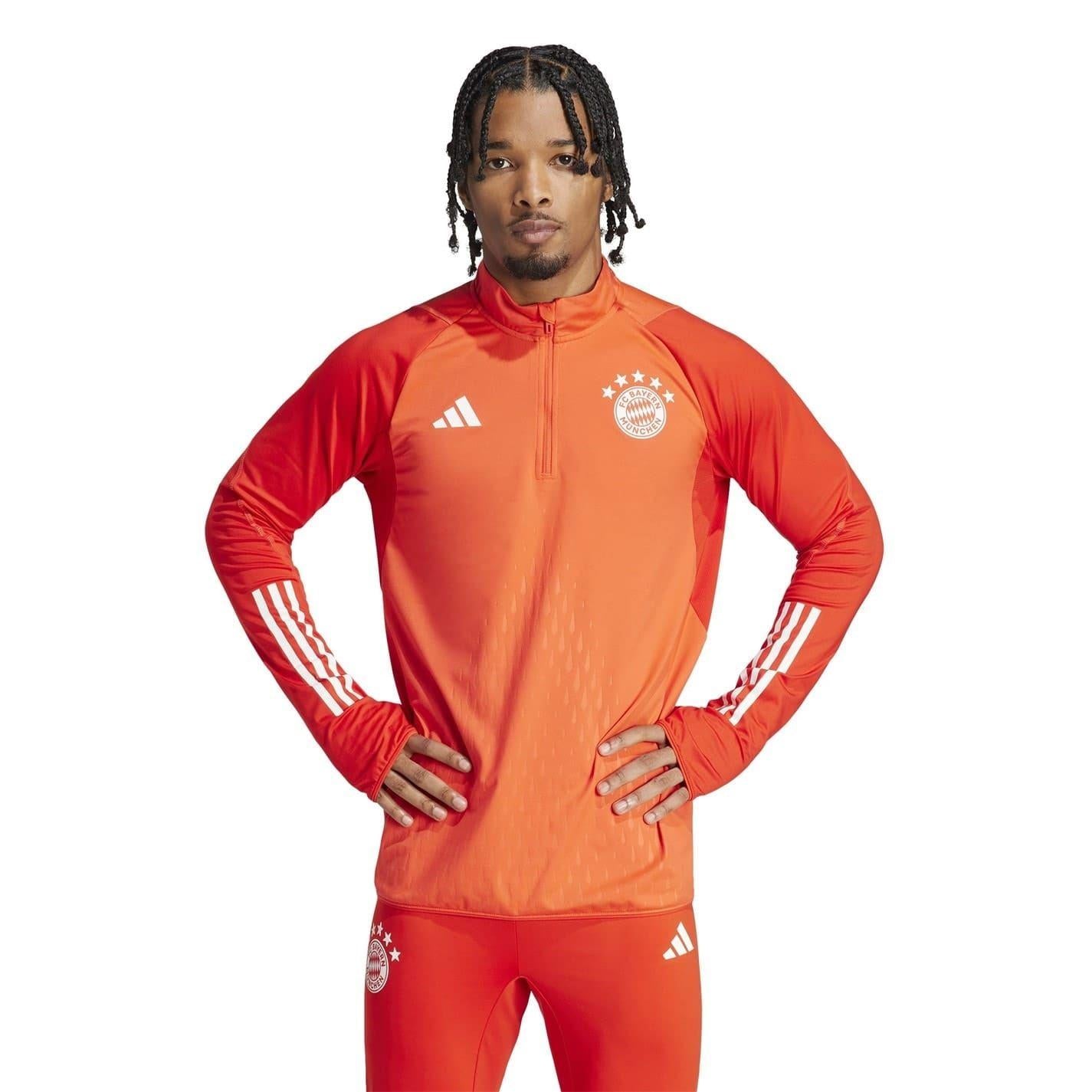 Red-Bright Red - Lifestyle - Adidas Mens Tiro 23 FC Bayern Munich Track Top