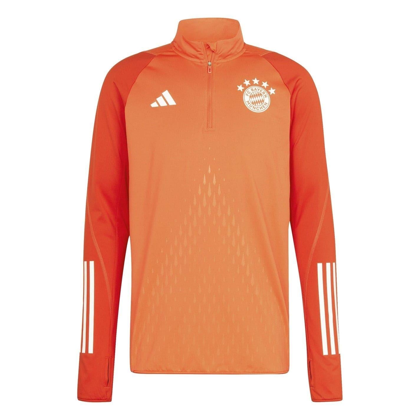 Red-Bright Red - Front - Adidas Mens Tiro 23 FC Bayern Munich Track Top