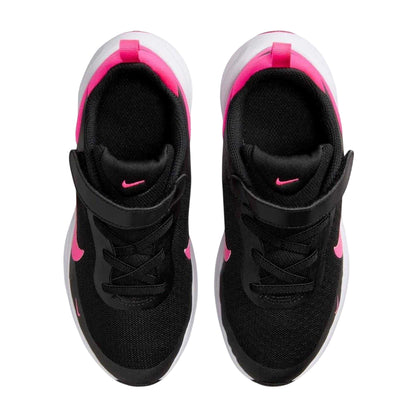 Black-Pink - Lifestyle - Nike Childrens-Kids Revolution 7 Swoosh Trainers
