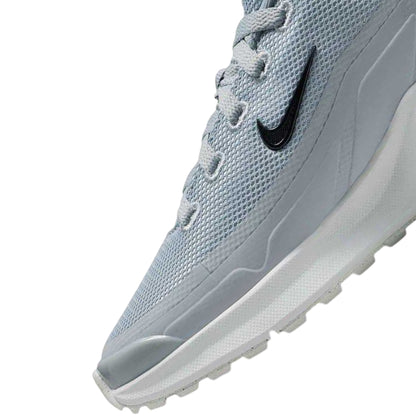 Wolf Grey-White - Side - Nike Childrens-Kids Air Max Mesh Shoes
