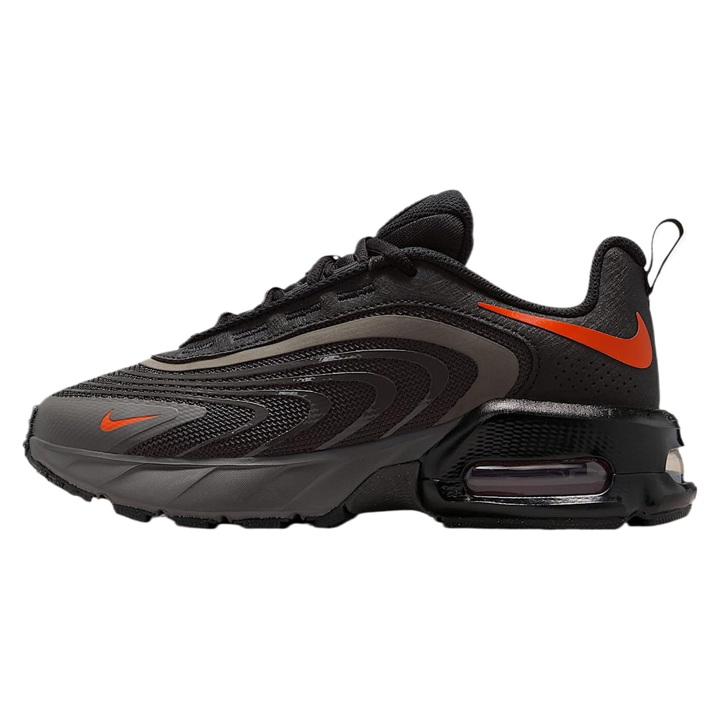 Ash-Orange - Back - Nike Childrens-Kids Air Max Trainers