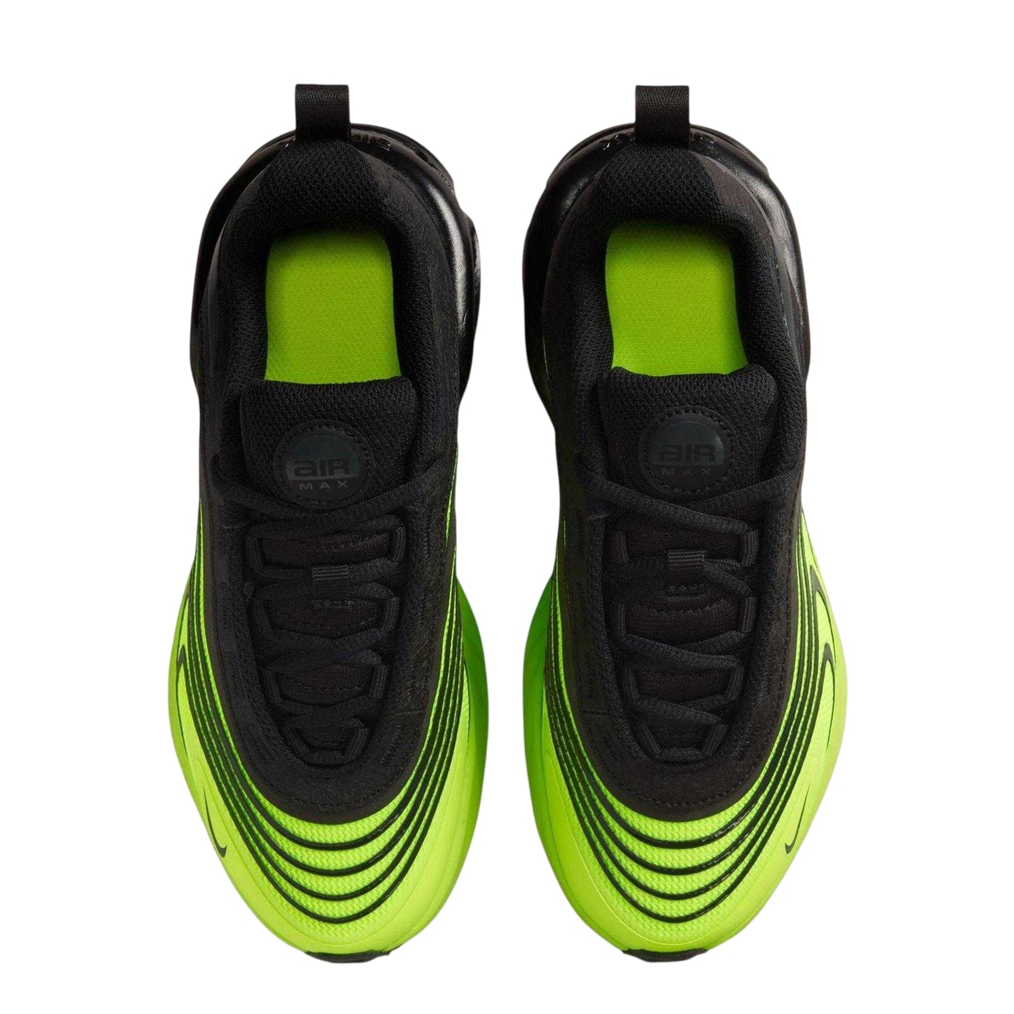 Volt-Grey - Side - Nike Childrens-Kids Air Max Trainers
