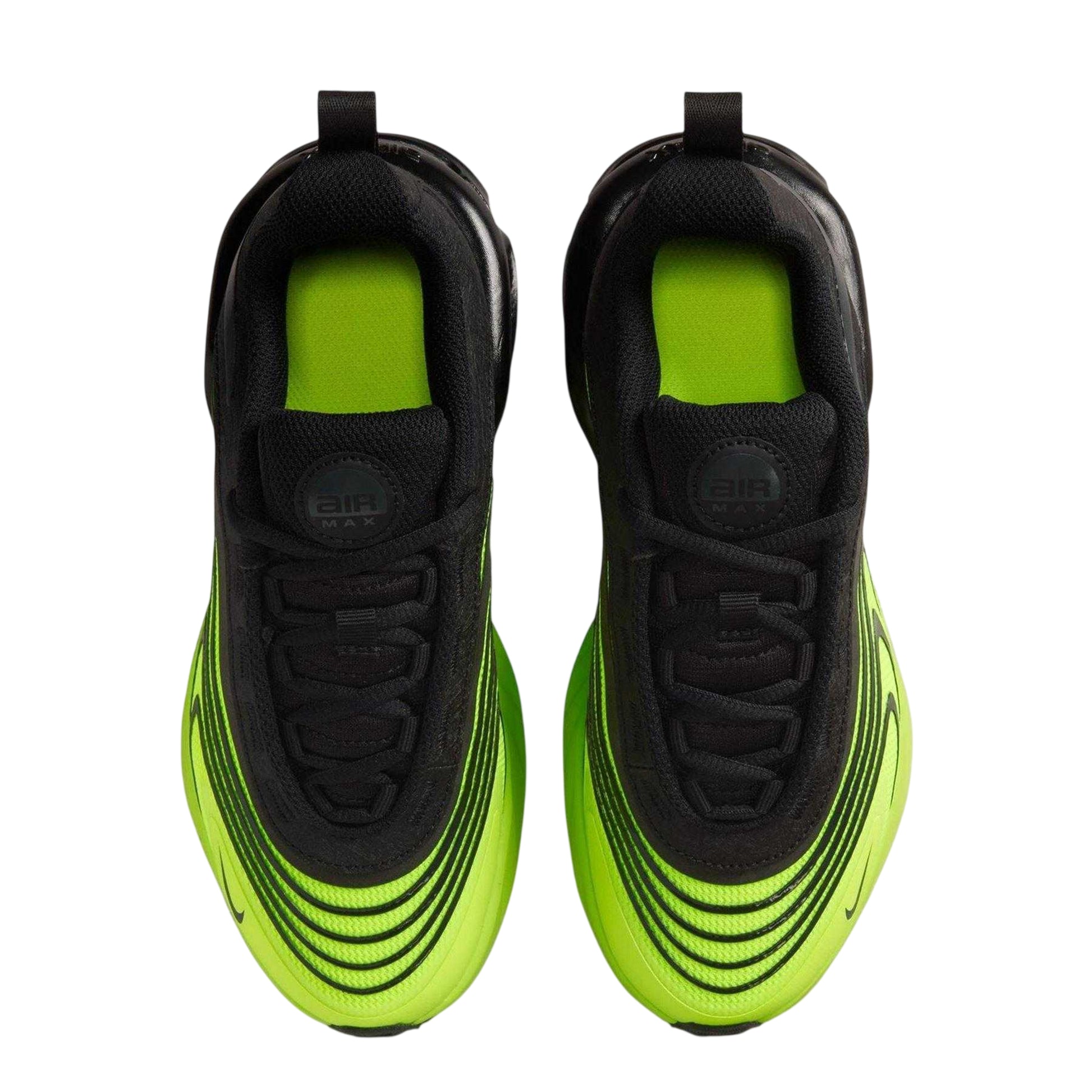 Volt-Grey - Side - Nike Childrens-Kids Air Max Trainers