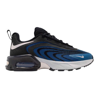 Black-Blue - Front - Nike Childrens-Kids Air Max Trainers