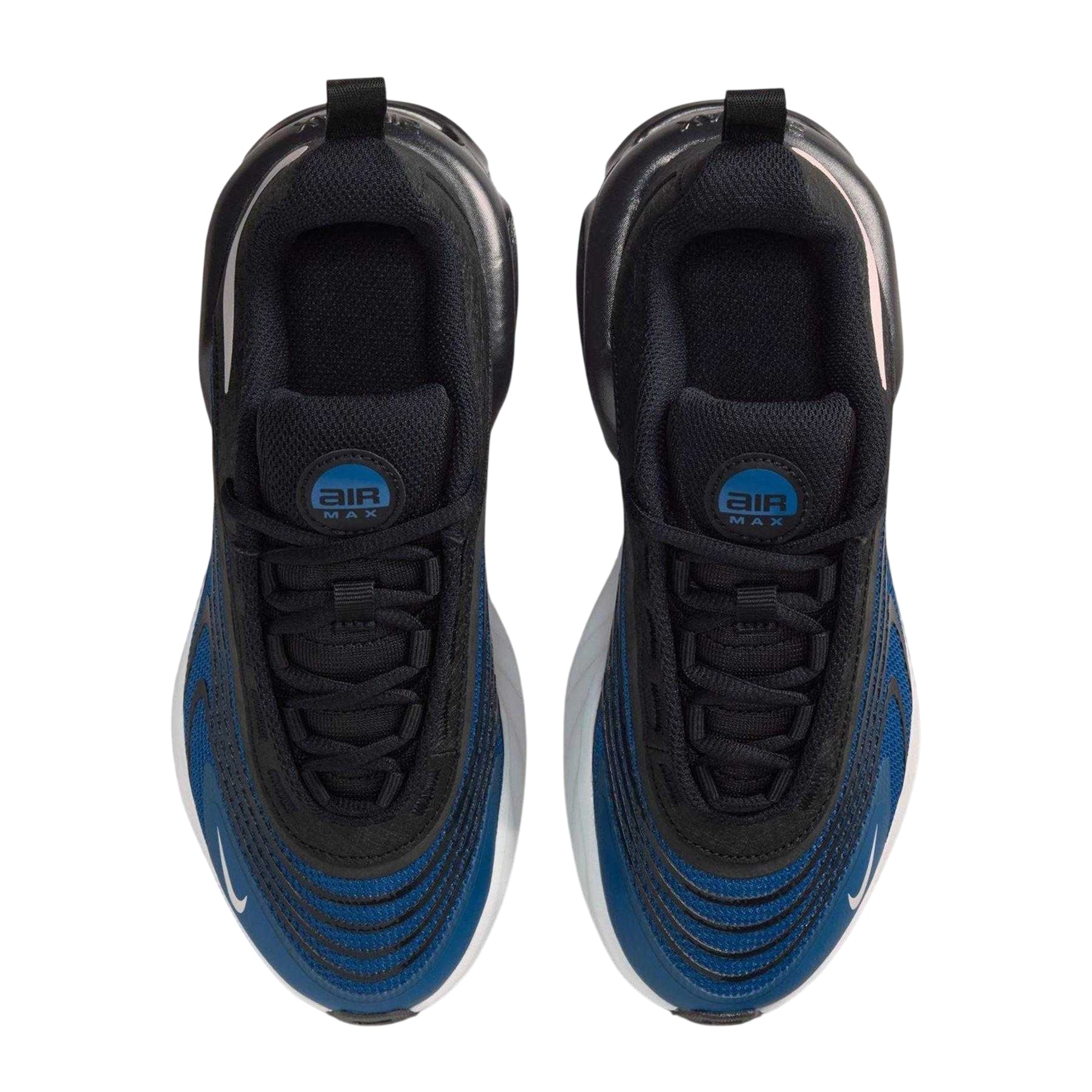 Black-Blue - Side - Nike Childrens-Kids Air Max Trainers