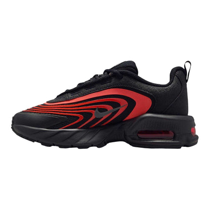 Black-Orange - Back - Nike Childrens-Kids Air Max Trainers