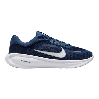 Navy-White - Front - Nike Childrens-Kids Ride Runner Trainers