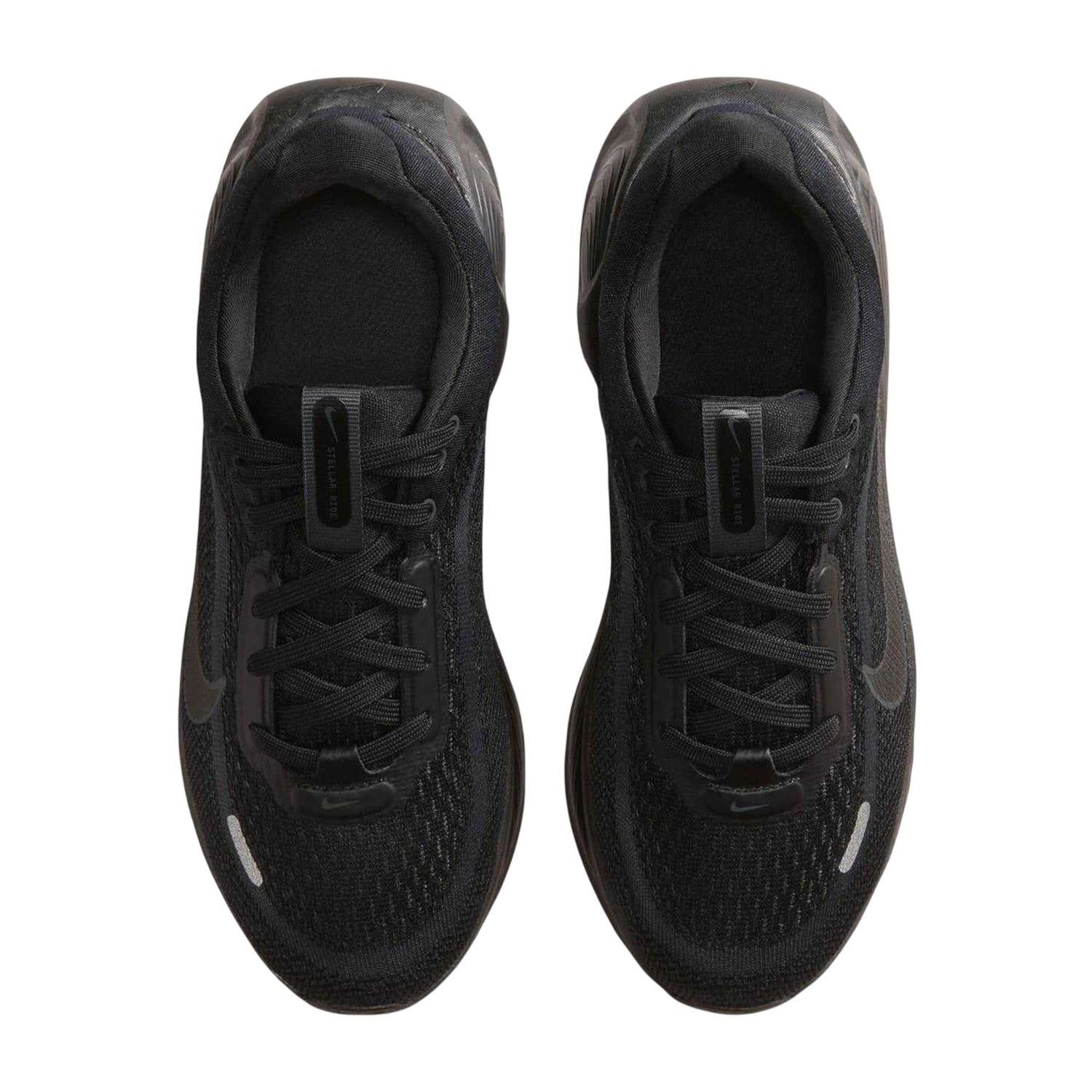 Triple Black - Side - Nike Childrens-Kids Ride Runner Trainers