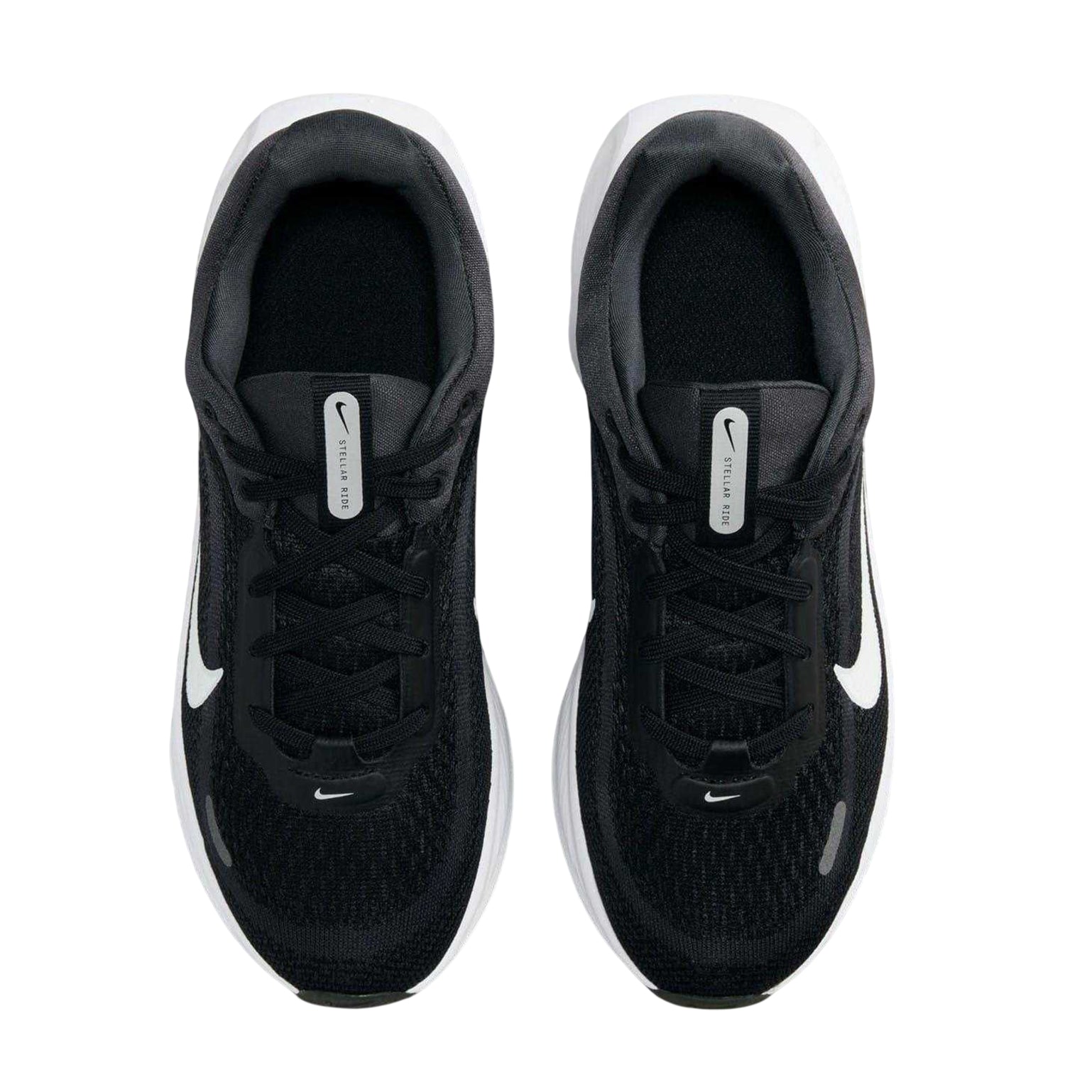 Black-White - Side - Nike Childrens-Kids Ride Runner Trainers