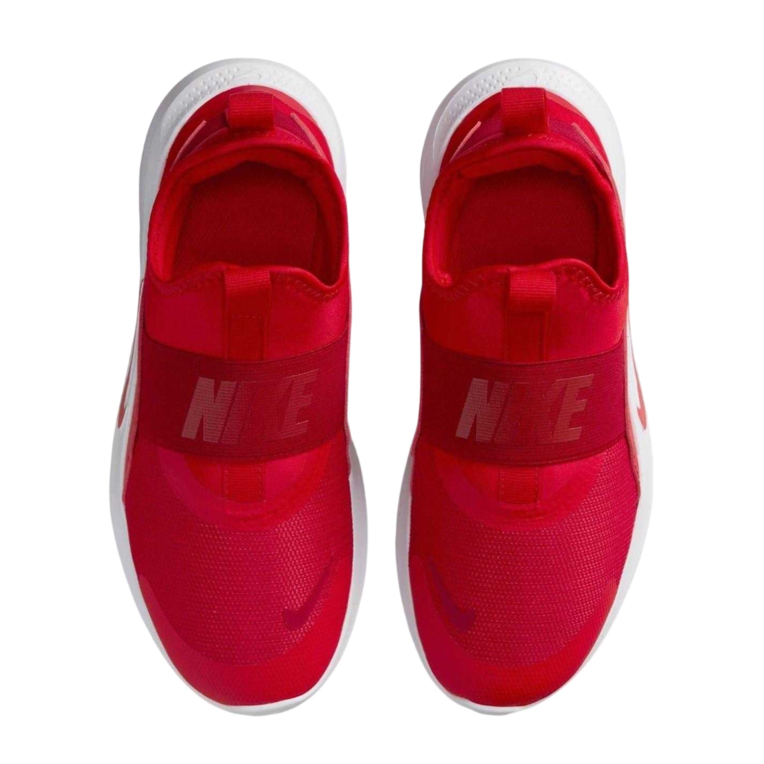 Red - Side - Nike Childrens-Kids Runner 4 Trainers