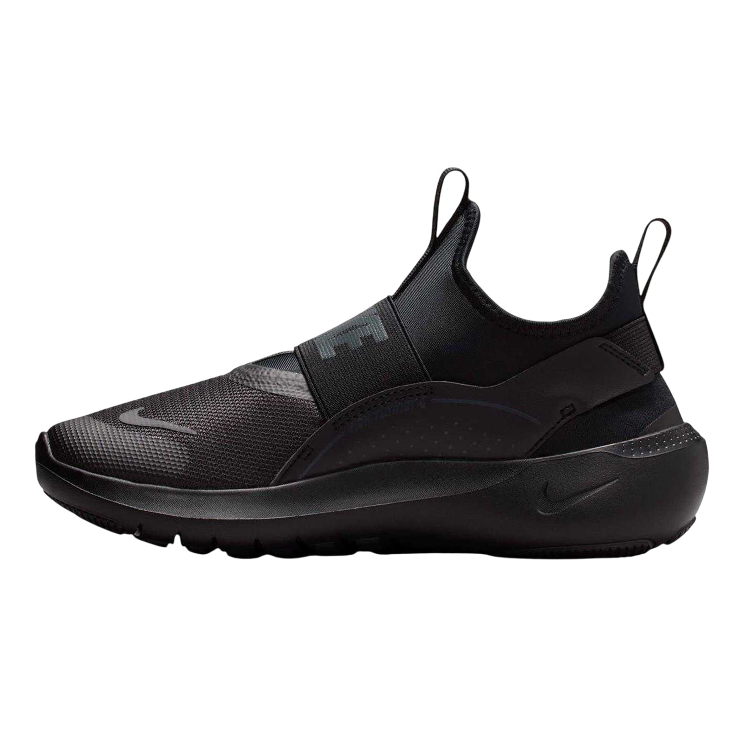 Triple Black - Back - Nike Childrens-Kids Runner 4 Trainers