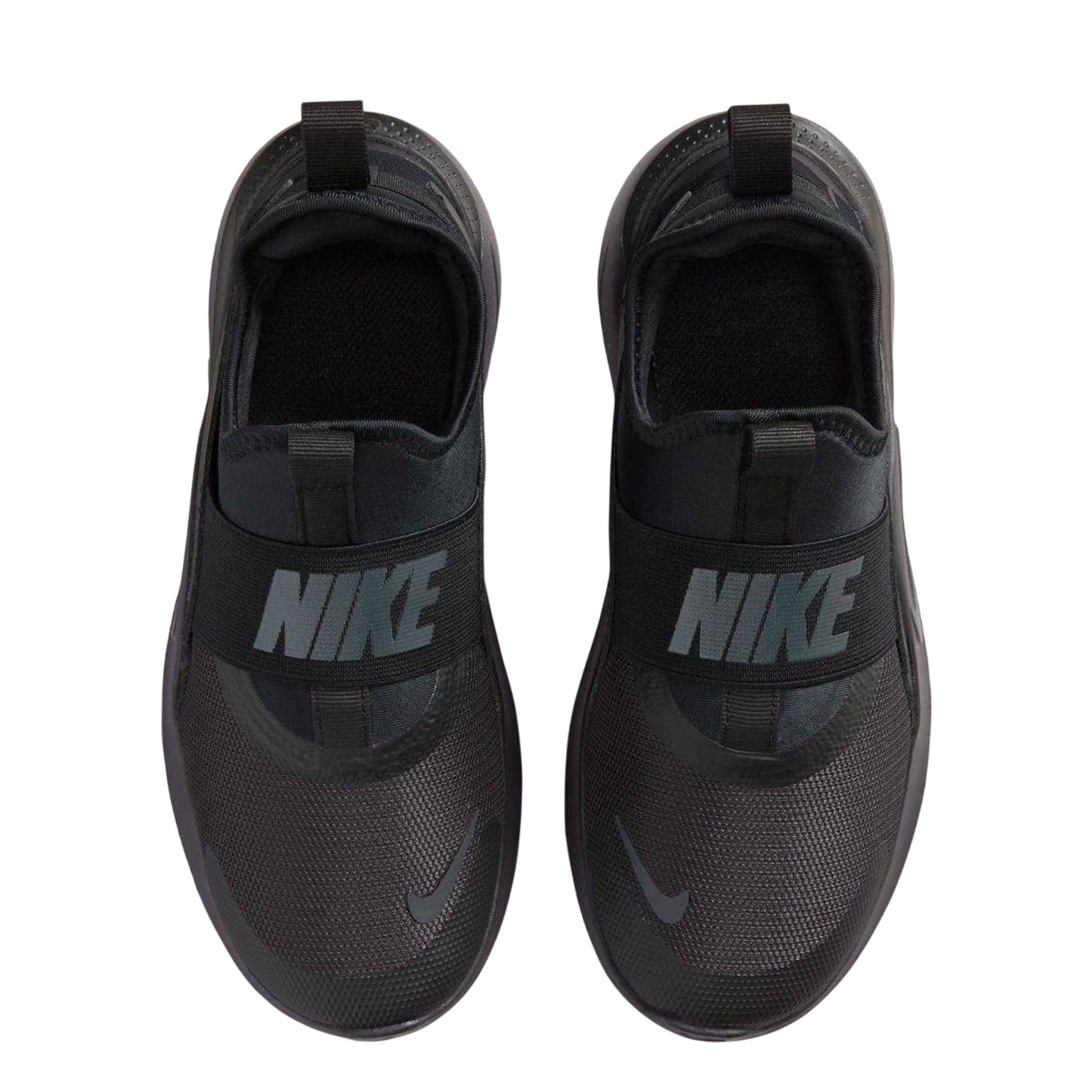 Triple Black - Side - Nike Childrens-Kids Runner 4 Trainers