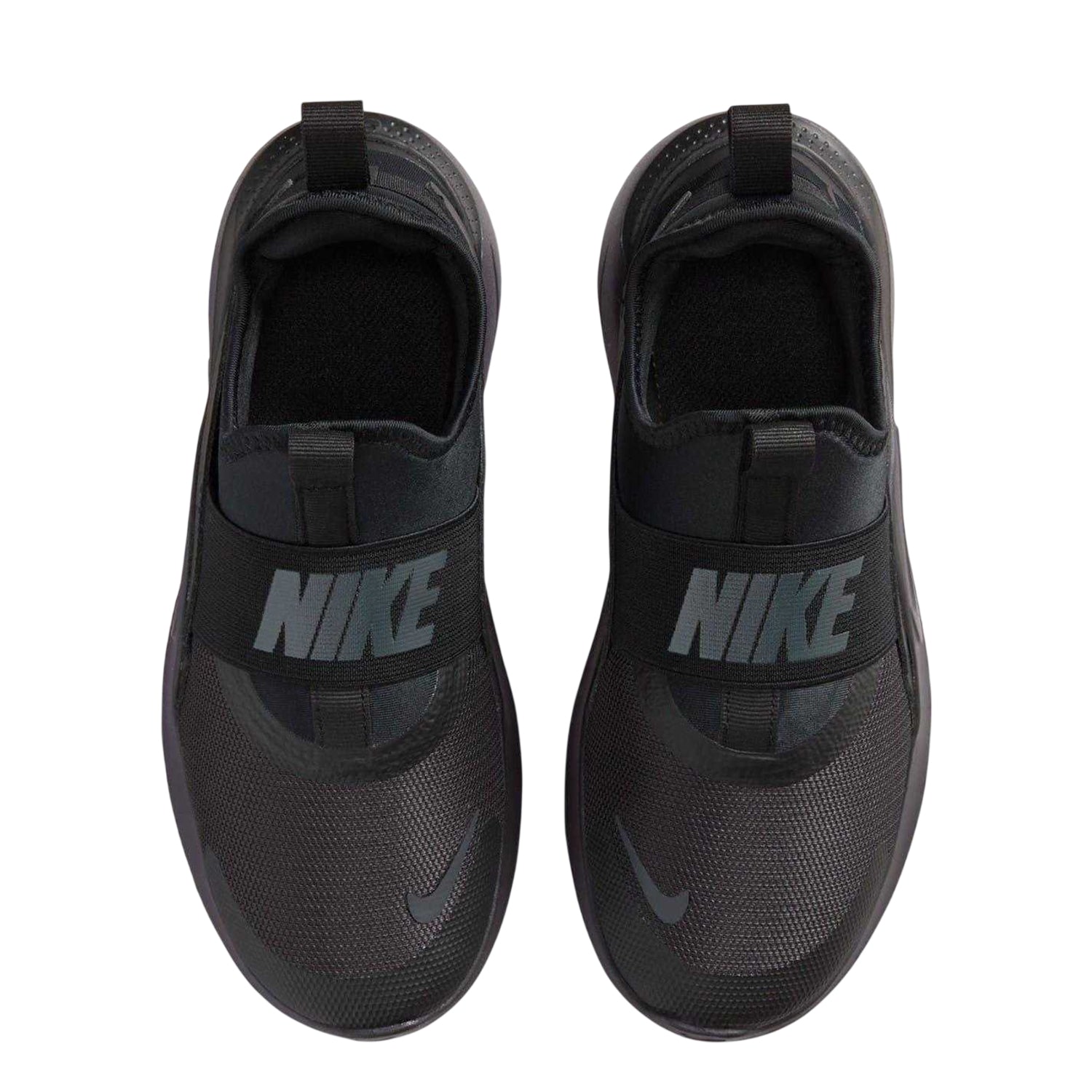 Triple Black - Side - Nike Childrens-Kids Runner 4 Trainers