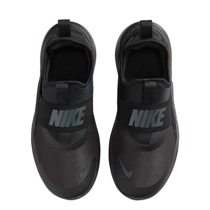 Triple Black - Side - Nike Childrens-Kids Runner 4 Trainers