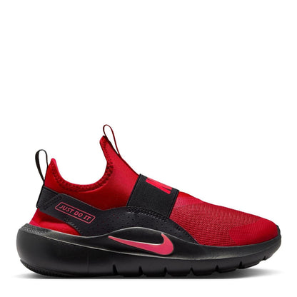 Red-Black - Front - Nike Childrens-Kids Runner 4 Trainers