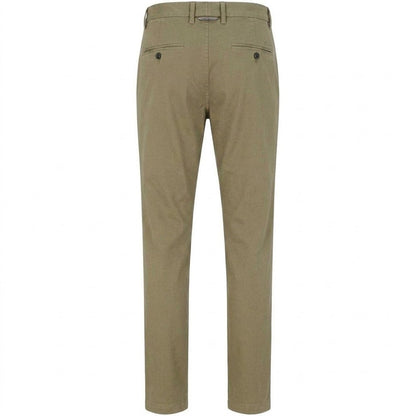 Light Green - Back - Boss Mens Kane Straight Trousers